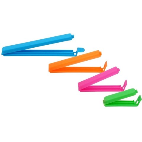 Grupa Orion Sp. z o.o. Klipsy do Torebek VILDE 32 szt. 4 Rozmiary Mix Kolorów Świeżość