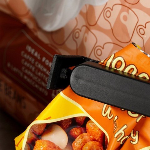 Grupa Orion Sp. z o.o. Klipsy do Torebek VILDE 40 szt. 2 Rozmiary Czarny Szczelne Duży Zestaw