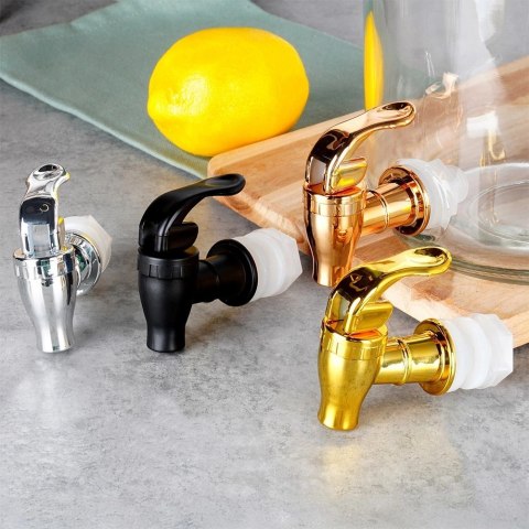 Grupa Orion Sp. z o.o. Kranik do Słoja na Napoje Złoty ORION Uniwersalny Praktyczny na Co Dzień