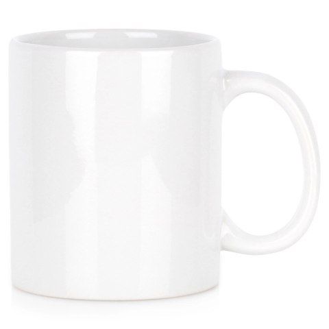 Grupa Orion Sp. z o.o. Kubek Ceramiczny Biały VILDE 330 ml do Zmywarki i Mikrofalówki