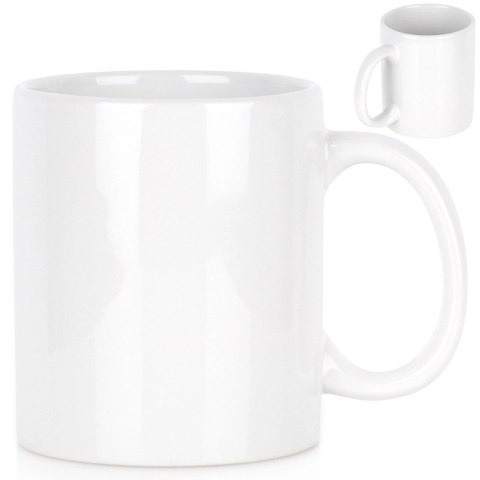 Grupa Orion Sp. z o.o. Kubek Ceramiczny Biały VILDE 330 ml do Zmywarki i Mikrofalówki