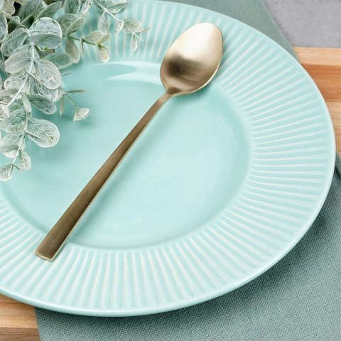 Grupa Orion Sp. z o.o. Łyżeczki Koktajlowe Stal Nierdzewna Złote 4 Szt.18 cm EXCELLENT HOUSEWARE