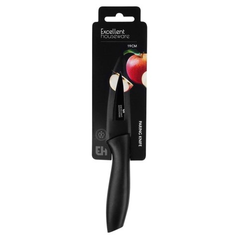 Grupa Orion Sp. z o.o. Nóż do Obierania 19 cm Stal Czarny do Zmywarki EXCELLENT HOUSEWARE
