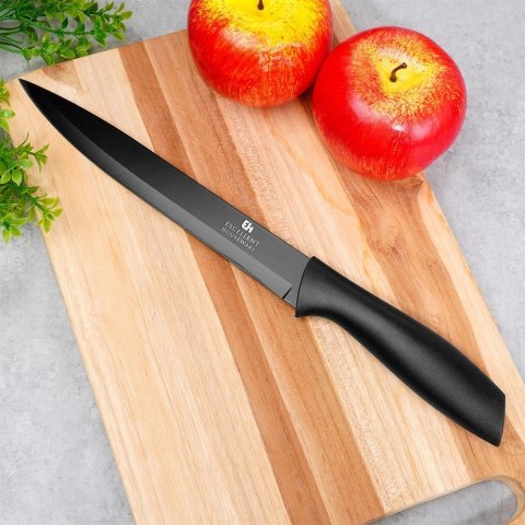 Grupa Orion Sp. z o.o. Nóż Kuchenny 32 cm Stal Nierdzewna Czarny do Zmywarki EXCELLENT HOUSEWARE