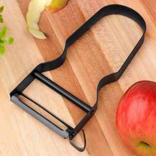 Grupa Orion Sp. z o.o. Obierak do Warzyw i Owoców 11,5 cm Stal Czarny EXCELLENT HOUSEWARE