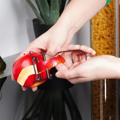 Grupa Orion Sp. z o.o. Obierak do Warzyw i Owoców 11,5 cm Stal Czarny EXCELLENT HOUSEWARE