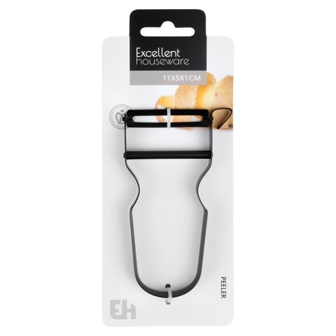 Grupa Orion Sp. z o.o. Obierak do Warzyw i Owoców 11,5 cm Stal Czarny EXCELLENT HOUSEWARE