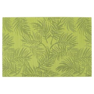Grupa Orion Sp. z o.o. Podkładka na Stół Zielona Liście 45 x 30 cm EXCELLENT HOUSEWARE Mata PCV