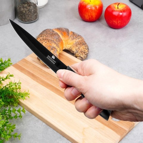 AM/63 Nóż Kuchenny 23 cm Stal Nierdzewna Czarny do Zmywarki EXCELLENT ELECTRICS