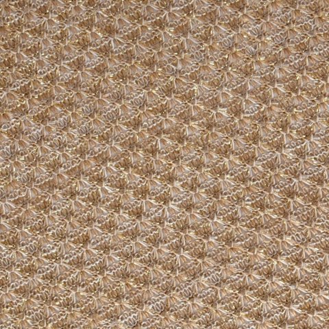 Grupa Orion Sp. z o.o. Podkładka na Stół Prostokąt Beżowy Złoty 45 x 30 cm HOME STYLING COLLECTION