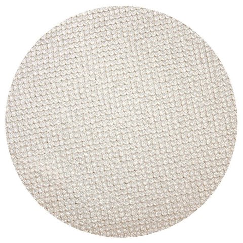 Grupa Orion Sp. z o.o. Podkładka na Stół Okrągła Kremowa Złota 38 cm HOME STYLING COLLECTION