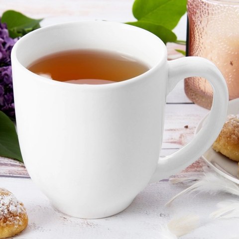 Grupa Orion Sp. z o.o. Kubek Porcelanowy 450 ml ORION Mona Biały Drugi Gatunek do Użytku Domowego