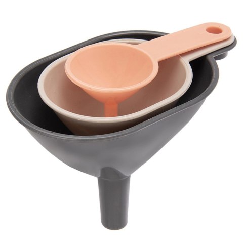 Grupa Orion Sp. z o.o. Lejek kuchenny 8,5x4 / 10x5,5 / 11,5x7 cm 3 szt.