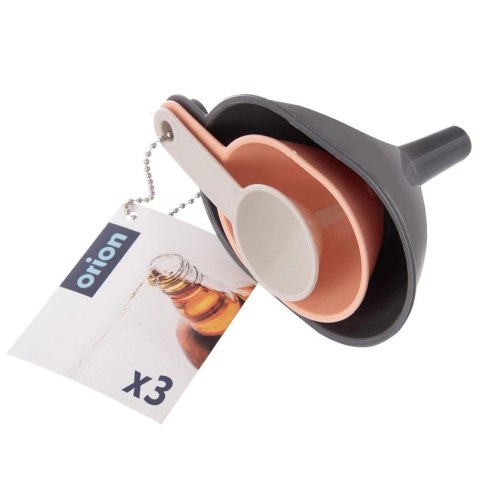 Grupa Orion Sp. z o.o. Lejek kuchenny 8,5x4 / 10x5,5 / 11,5x7 cm 3 szt.