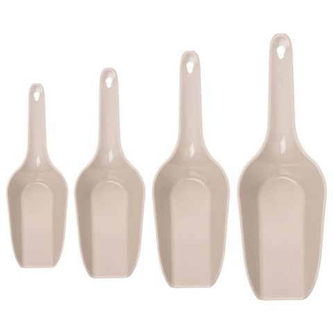 Grupa Orion Sp. z o.o. Łopatki do Nabierania z Tworzywa 4 Sztuki Różne Rozmiary do Zmywarki ORION