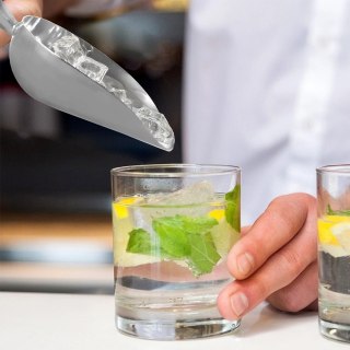 Grupa Orion Sp. z o.o. Łopatka do Nabierania Aluminiowa 22 x 8 cm 200 ml Gładka Powierzchnia ORION