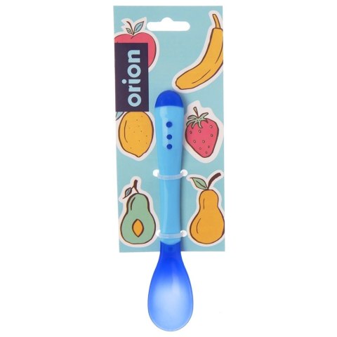 Grupa Orion Sp. z o.o. Łyżeczka Dziecięca z Miękką Końcówką Niebieska 13,5 x 2,5 cm ORION