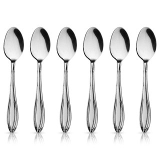 Grupa Orion Sp. z o.o. Łyżeczki do Kawy Espresso Stal Nierdzewna CONIC 6 Sztuk 12 cm ORION
