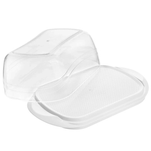 Grupa Orion Sp. z o.o. Maselniczka z Pokrywką Tworzywo Przezroczyste 18,5 x 11 x 7 cm ORION