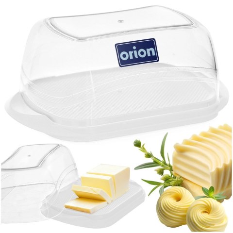 Grupa Orion Sp. z o.o. Maselniczka z Pokrywką Tworzywo Przezroczyste 18,5 x 11 x 7 cm ORION