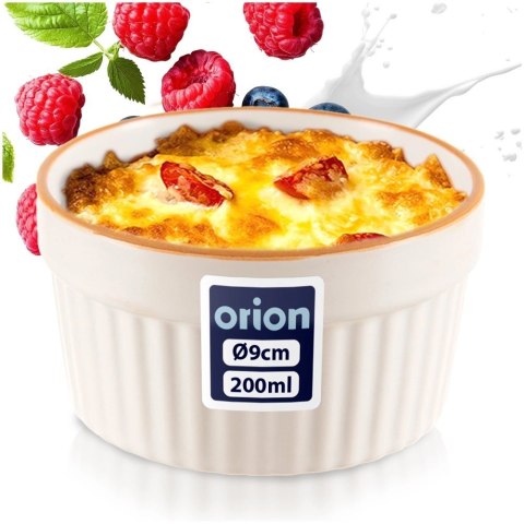 Grupa Orion Sp. z o.o. Miseczka do zapiekania ceramiczna 9 cm, 180 ml
