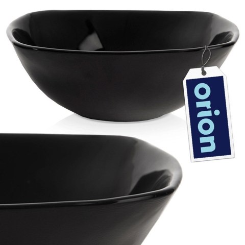 Grupa Orion Sp. z o.o. Miseczka Szklana 190 ml Kwadratowa Czarna do Zmywarki i Mikrofali ORION