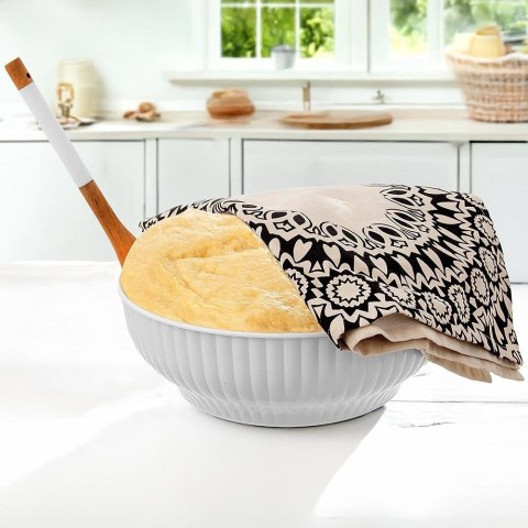 Grupa Orion Sp. z o.o. Miska Kuchenna 24 cm 2,5 L Tworzywo Biała do Zmywarki i Mikrofali ORION