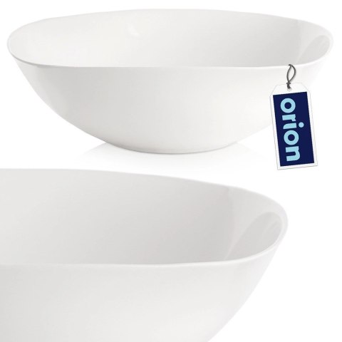 Grupa Orion Sp. z o.o. Miska Sałatkowa 25 cm 2 L Szkło Opalowe do Zmywarki i Mikrofali ORION