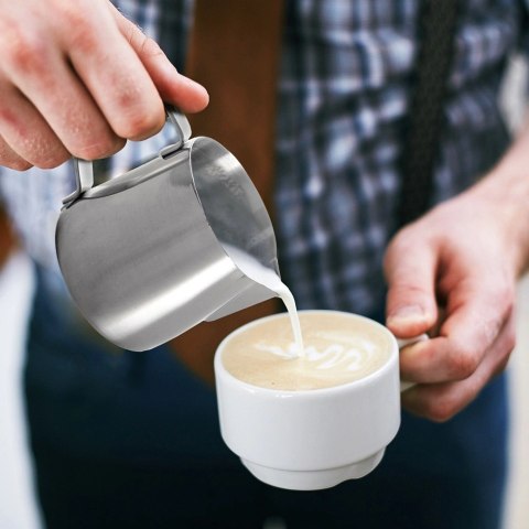 Grupa Orion Sp. z o.o. Mlecznik Stal Nierdzewna 160 ml z Uchwytem do Zmywarki ORION