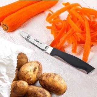 Grupa Orion Sp. z o.o. Nóż do Obierania 19 cm Stal Nierdzewna z Obierakiem do Zmywarki ORION