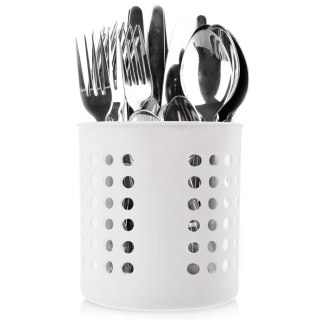 Grupa Orion Sp. z o.o. Ociekacz na Przybory Kuchenne 12,5 x 13 cm Tworzywo Biały ORION