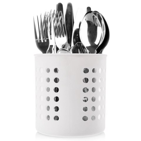 Grupa Orion Sp. z o.o. Ociekacz na Przybory Kuchenne 12,5 x 13 cm Tworzywo Biały ORION