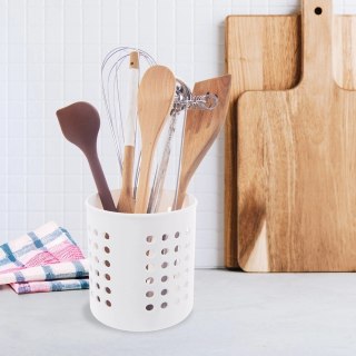 Grupa Orion Sp. z o.o. Ociekacz na Przybory Kuchenne 12,5 x 13 cm Tworzywo Biały ORION