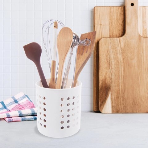 Grupa Orion Sp. z o.o. Ociekacz na Przybory Kuchenne 12,5 x 13 cm Tworzywo Biały ORION