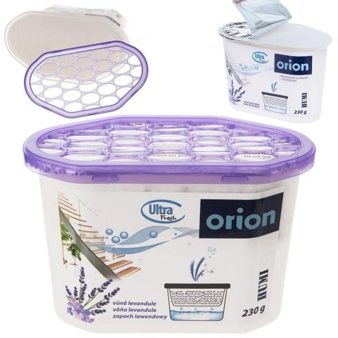 Grupa Orion Sp. z o.o. Pochłaniacz Wilgoci 230 g ORION Ultra Fresh Lawendowy do Łazienki