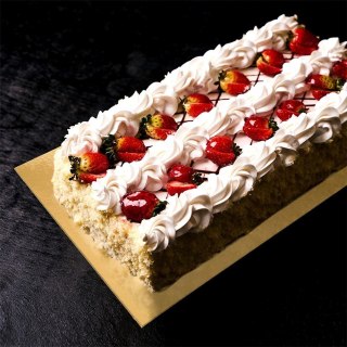 Grupa Orion Sp. z o.o. Podkład pod Tort Prostokąt Złoty 40 x 30 cm ORION Gruba Podkładka