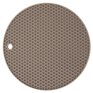 Grupa Orion Sp. z o.o. Podstawka pod Garnek Silikonowa Beżowa 17,5 cm ORION Odporna na Ciepło