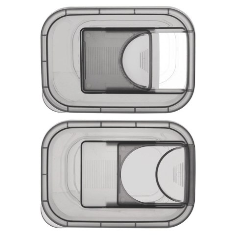 Grupa Orion Sp. z o.o. Pojemnik na Kapsułki Karmę Sypkie 1,3 L ORION z Dozownikiem 16,5 x 11,5 cm