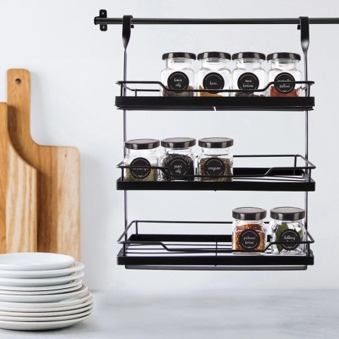 Grupa Orion Sp. z o.o. Pojemnik Szklany na Przyprawy 170 ml ORION z Metalową Nakrętką 9,5 x 5,5 cm