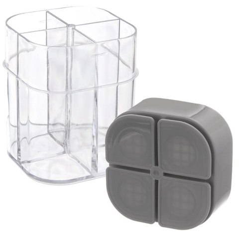 Grupa Orion Sp. z o.o. Pojemnik na Przyprawy 4 Przegrody ORION z Dozownikiem Naklejki 8,5 x 6,5 cm