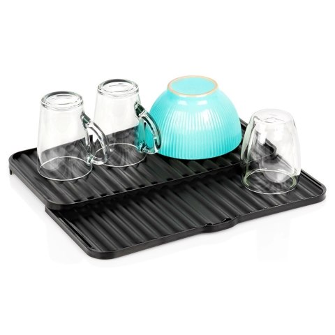 Grupa Orion Sp. z o.o. Mata do Suszenia Naczyń Rozkładana 37,5 x 20,5/33 cm z Wylewką VILDE