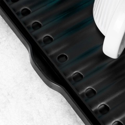 Grupa Orion Sp. z o.o. Mata do Suszenia Naczyń Rozkładana 37,5 x 20,5/33 cm z Wylewką VILDE