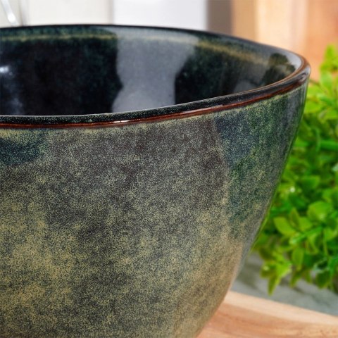 Grupa Orion Sp. z o.o. Miseczka Ceramiczna 14 cm 425 ml Gresowa do Zmywarki i Mikrofali VILDE