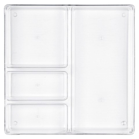 Grupa Orion Sp. z o.o. Organizer do Szuflady z Przegródkami 31 x 31 x 5,5 cm VILDE 4 Przegródki