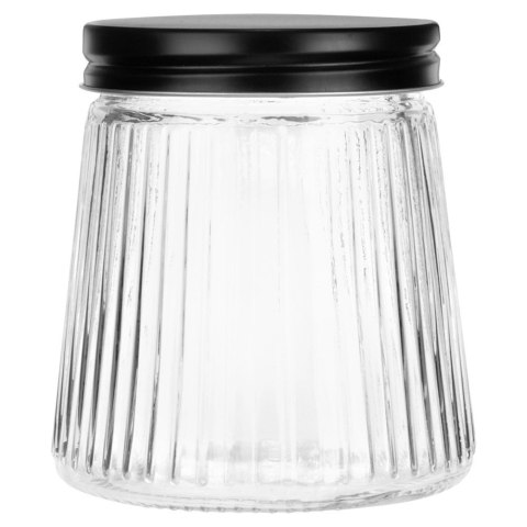 Grupa Orion Sp. z o.o. Pojemnik na produkty sypkie szklany z pokrywką 700 ml