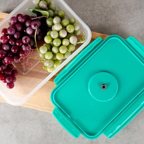 Grupa Orion Sp. z o.o. Pojemnik Próżniowy na Żywność 1,2 L EXCELLENT HOUSEWARE z Datą 23 x 16 cm