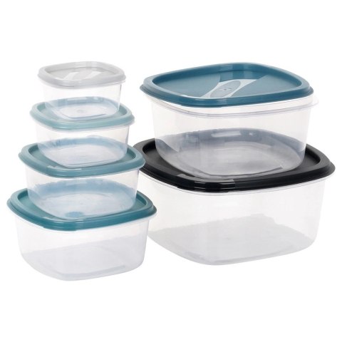 Grupa Orion Sp. z o.o. Zestaw 6 Pojemników na Żywność Szczelny Tworzywo EXCELLENT HOUSEWARE