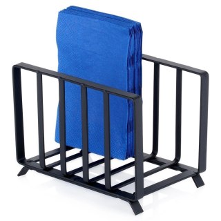 VLACHOS BROS S.A IMPORTS (NAVA),Valantis Vlachos Serwetnik Metalowy MISTY Czarny Industrialny 14,5 x 10,5 cm NAVA