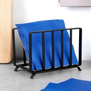 VLACHOS BROS S.A IMPORTS (NAVA),Valantis Vlachos Serwetnik Metalowy MISTY Czarny Industrialny 14,5 x 10,5 cm NAVA