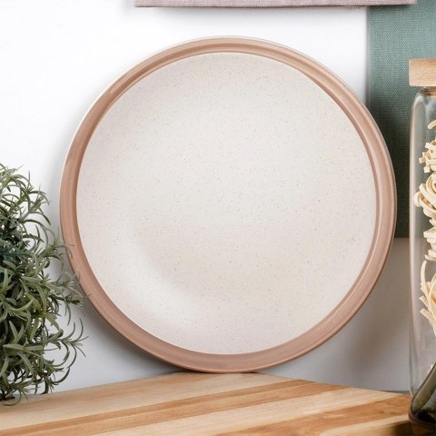 VLACHOS BROS S.A IMPORTS (NAVA),Valantis Vlachos Talerz Deserowy Ceramiczny Beżowy NAVA ARTHENA 20,5 cm Zmywarka